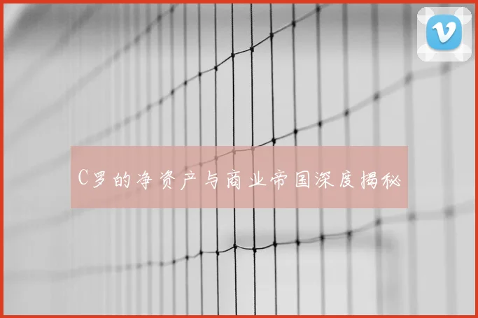 C罗的净资产与商业帝国深度揭秘